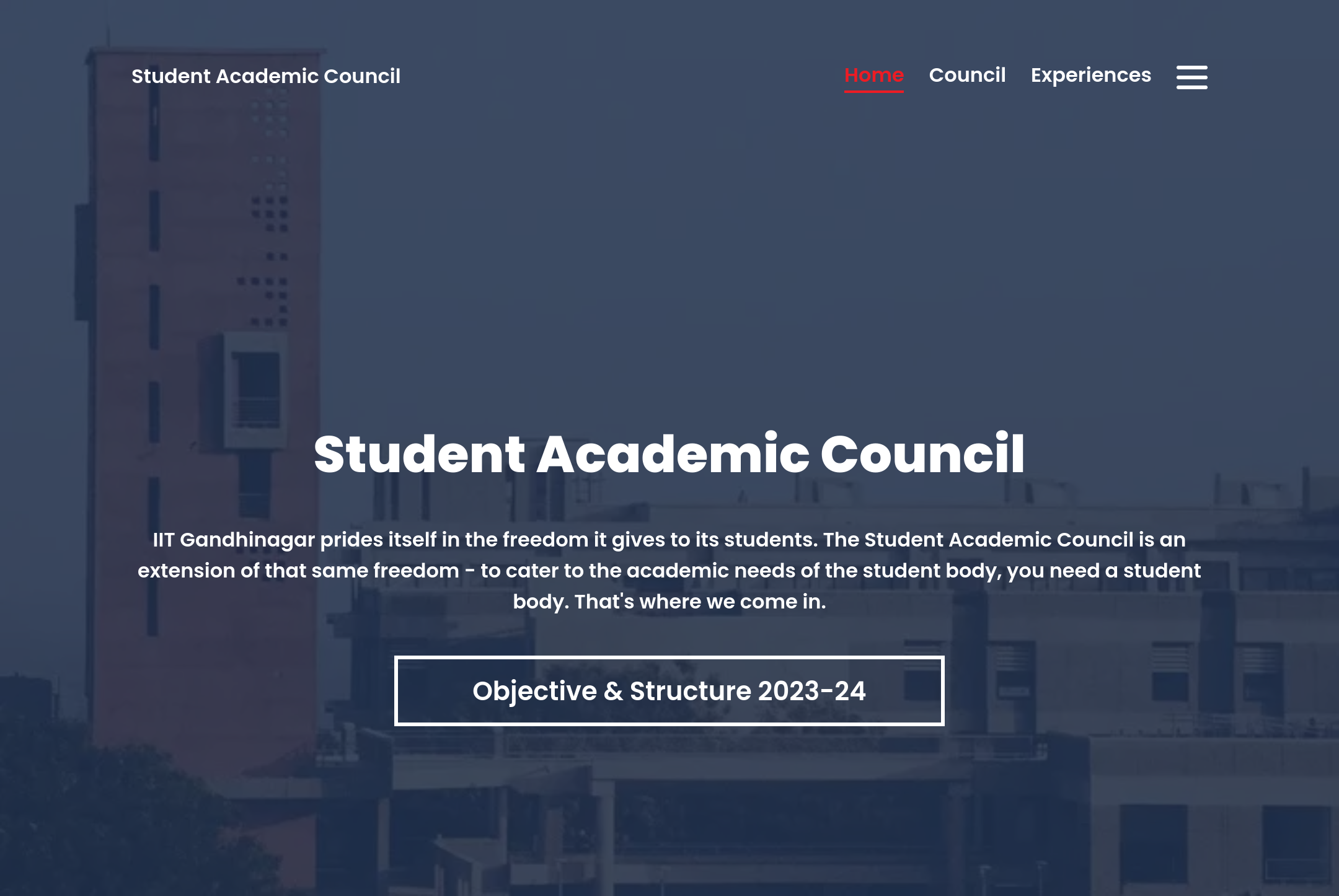 Academic Council Website